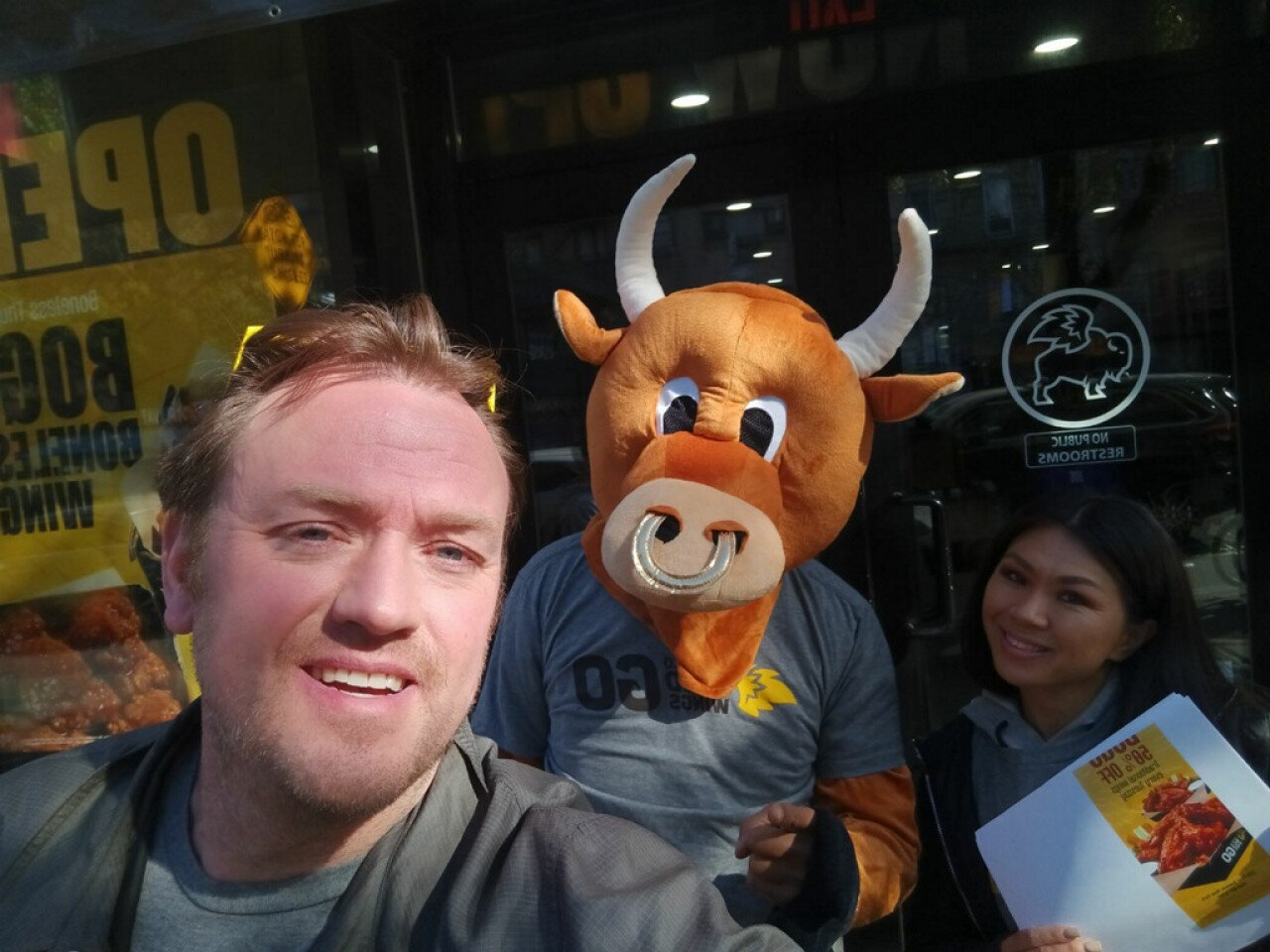 Buffalo Wild Wings GO! - East Village Street Takeover street team activation, photo 5 of 8