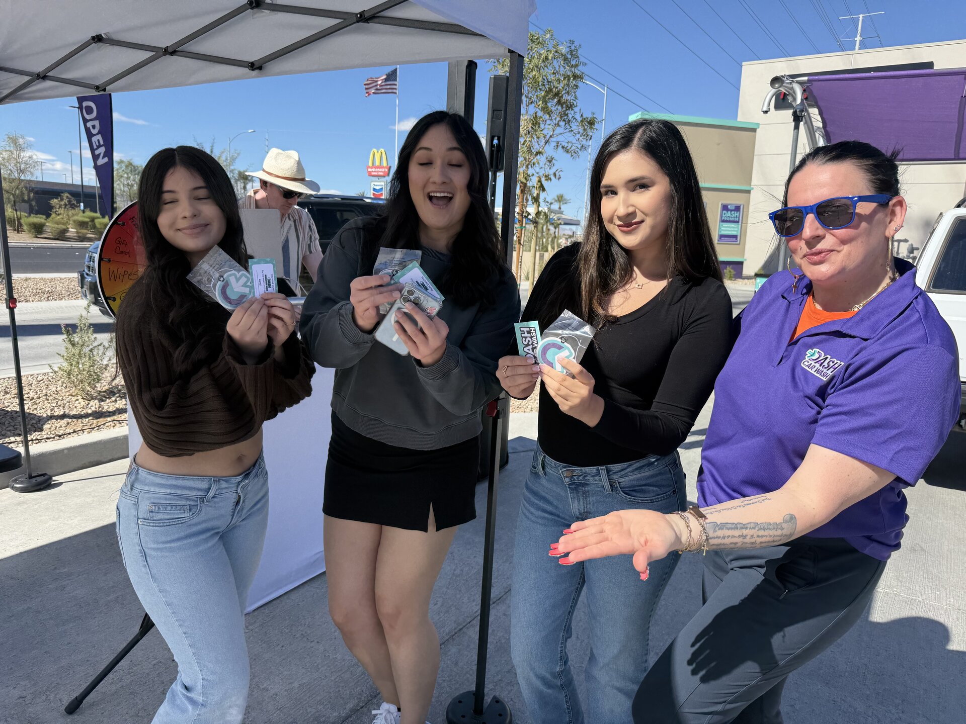 Dash Car Wash - Las Vegas Grand Opening street team activation, photo 4 of 4