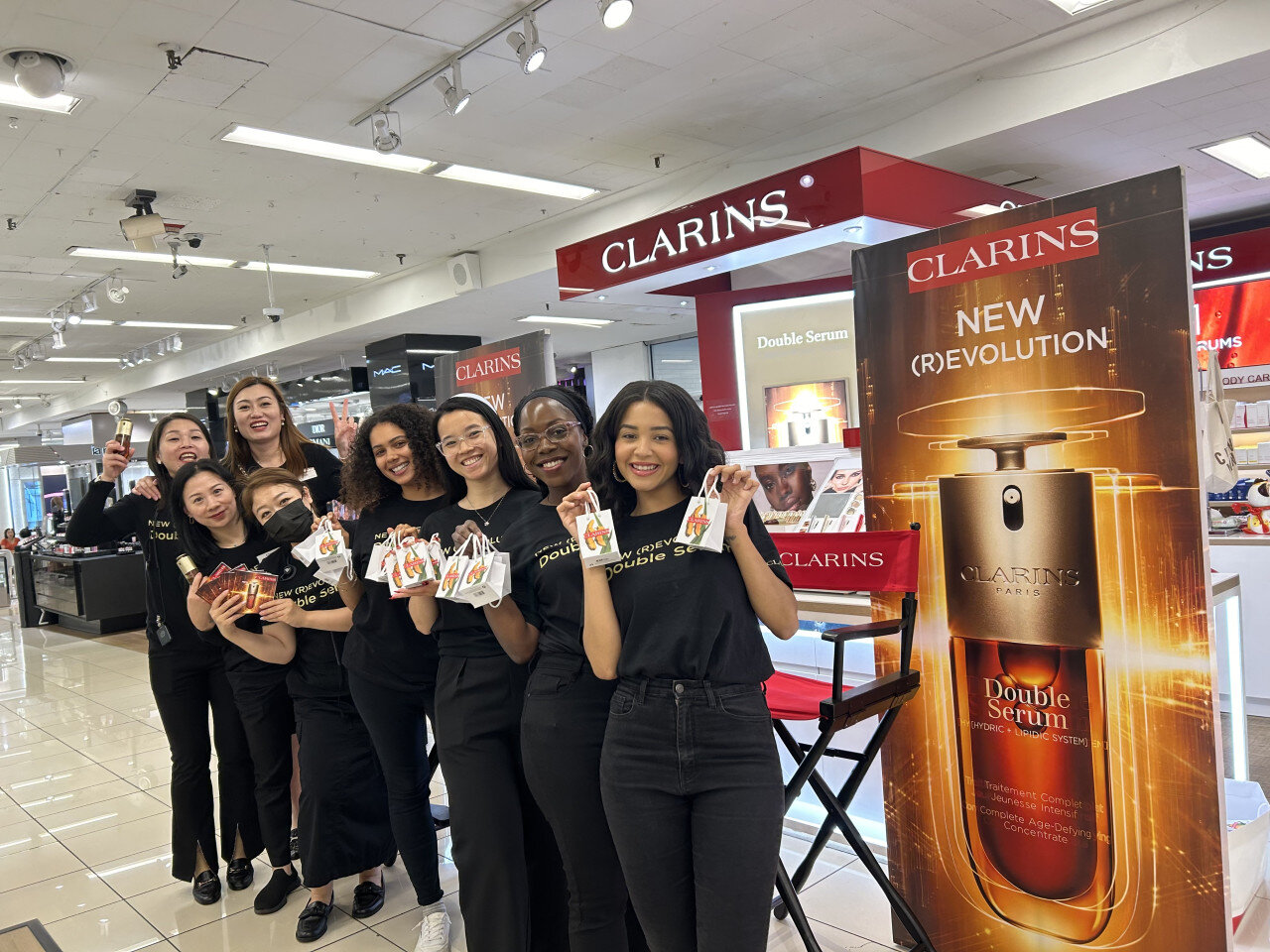 Clarins - Multi-Market Product Launch Tour street team activation, photo 8 of 8