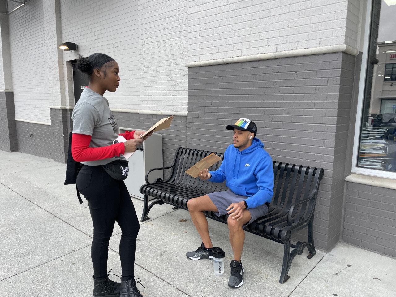 Culinary Dropout - Ashford Crossing Launch street team activation, photo 1 of 5