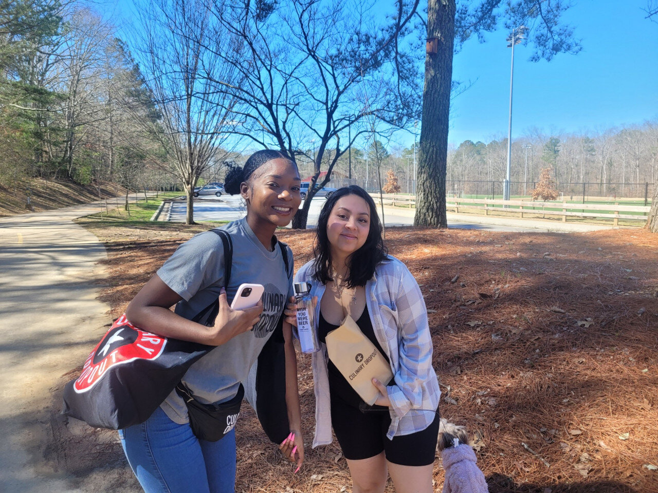 Culinary Dropout - Ashford Crossing Launch street team activation, photo 4 of 5