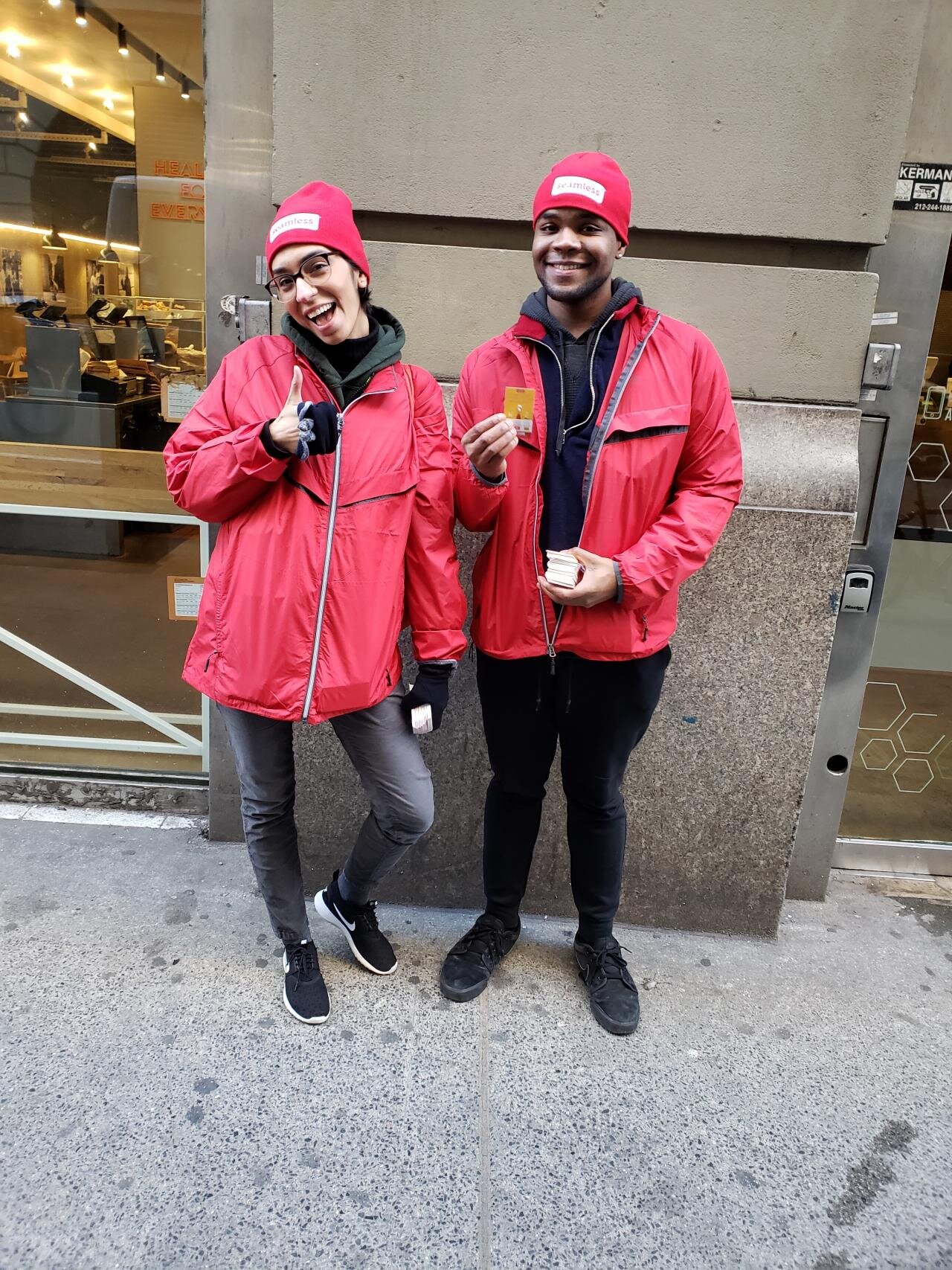 Grubhub - NYC Street Team street team activation, photo 2 of 4