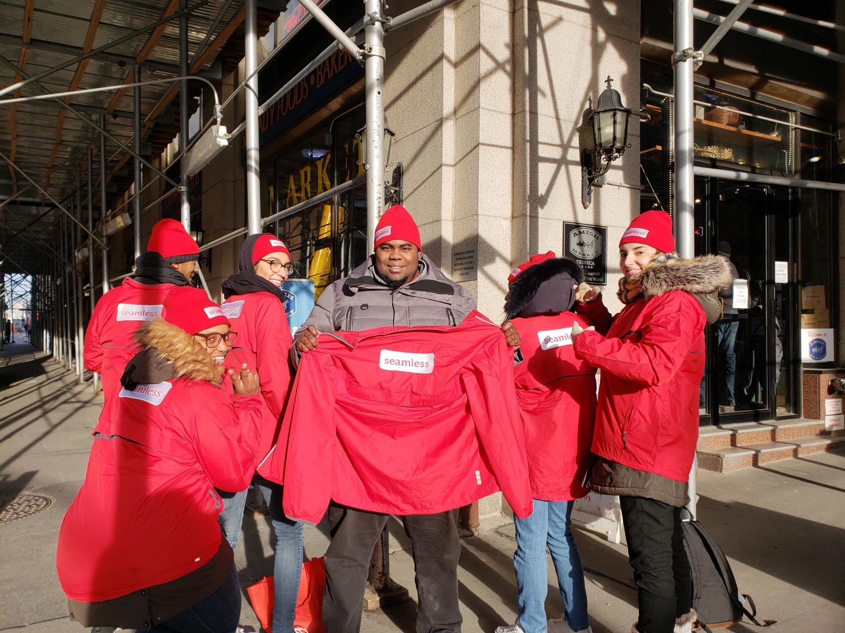 Grubhub - NYC Street Team street team activation, photo 4 of 4