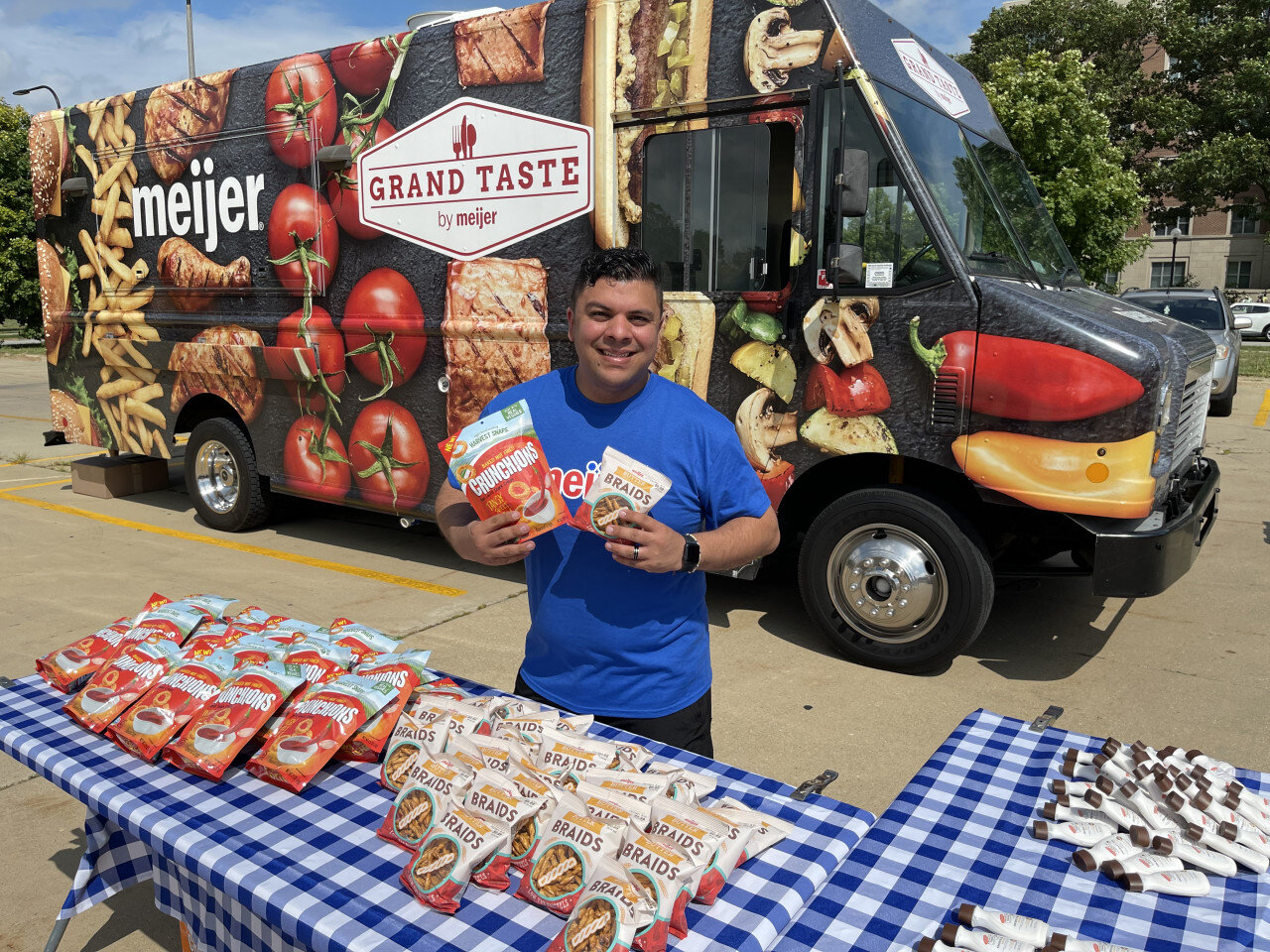 Meijer Brand Activations street team activation, photo 1 of 7