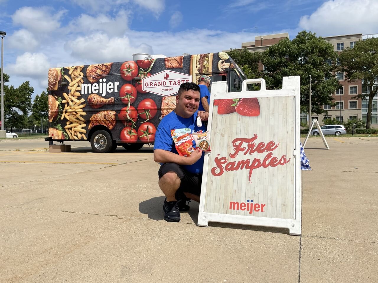 Meijer Brand Activations street team activation, photo 2 of 7
