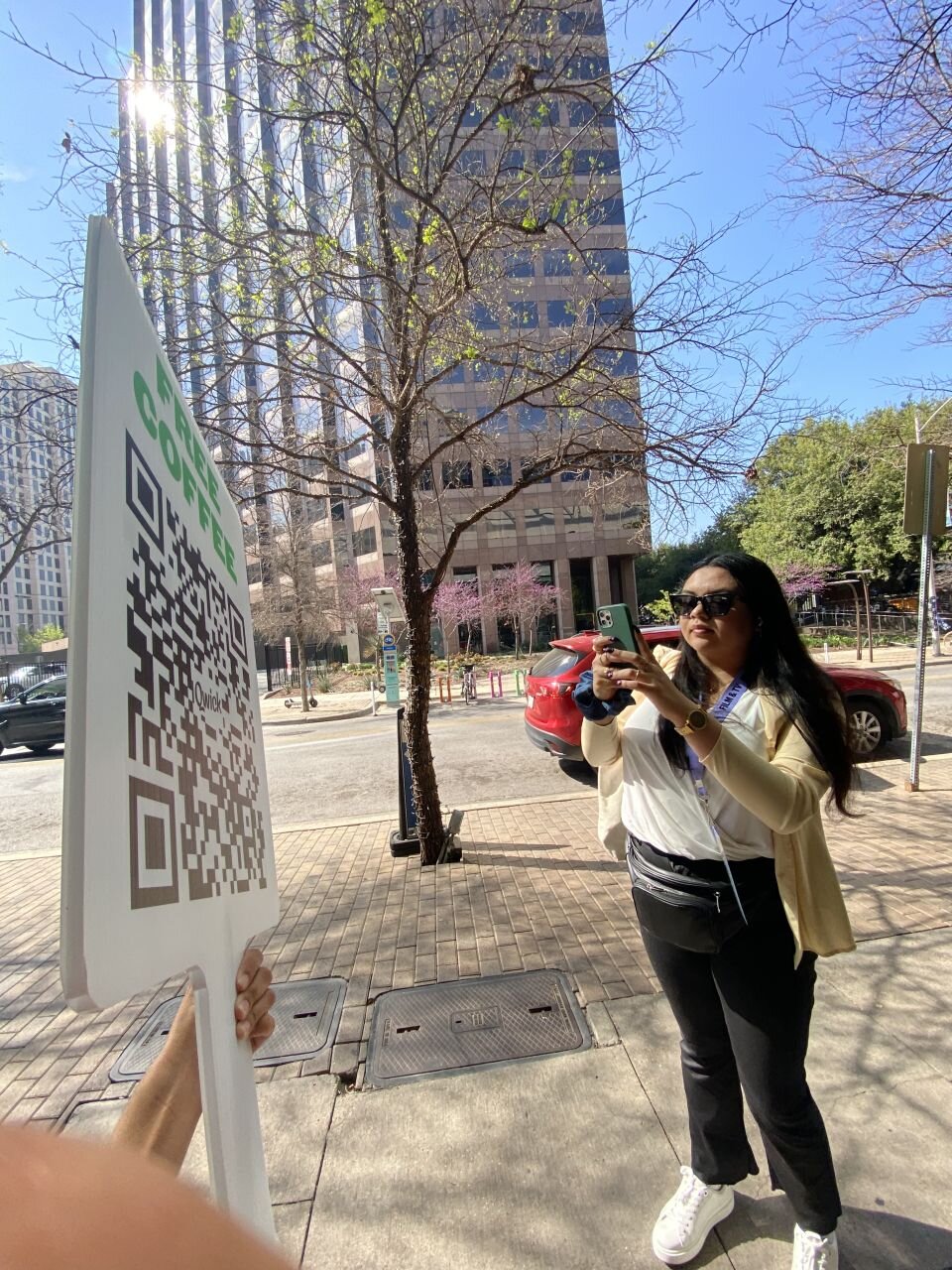 Qwick - SXSW Street Team Activation street team activation, photo 6 of 7