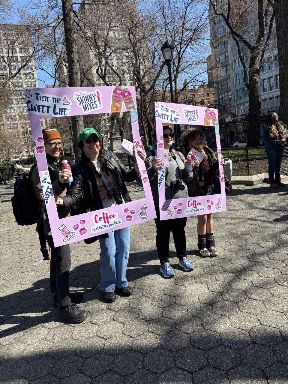 Skinny Mixes - NYC Street Sampling Blitz street team activation, photo 3 of 8