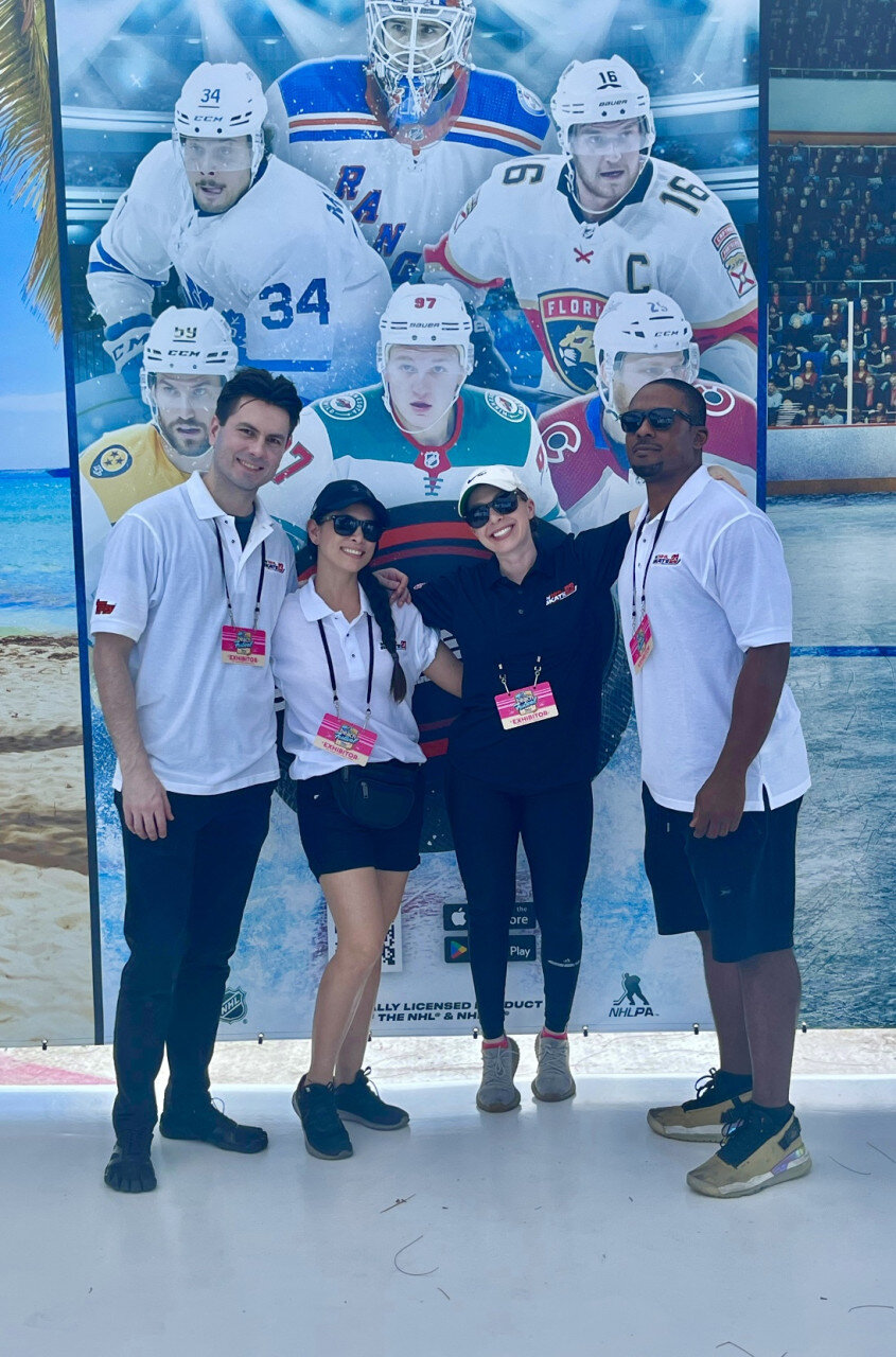 Topps - NHL All Star Beach Fest street team activation, photo 2 of 2
