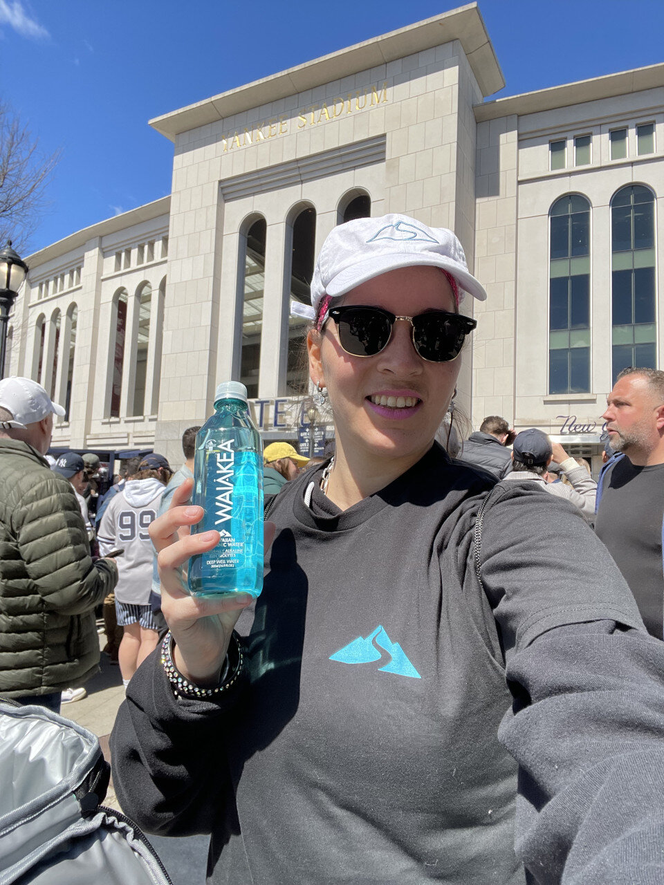 Waiakea Water x Aaron Judge Opening Day street team activation, photo 3 of 5