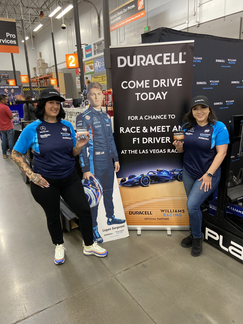 Williams Racing - Multi-City Street Presence street team activation, photo 2 of 3